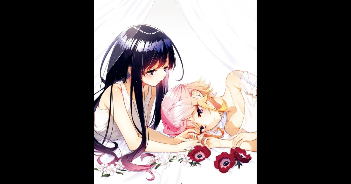 Truyện tranh bách hợp có hình ảnh Bông hải quỳ rộn rã